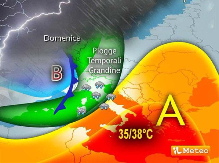 Meteo Italia previsioni fine del mese di giugno 