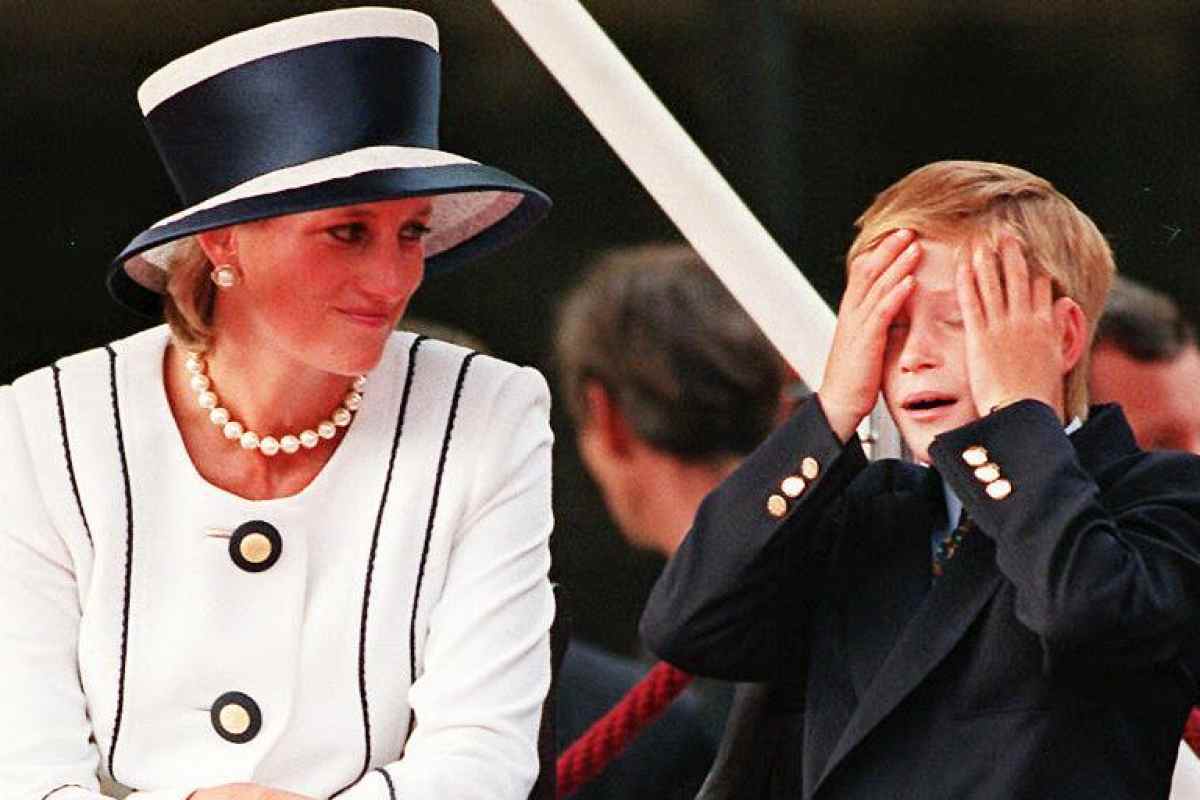 Principe Harry e Lady Diana
