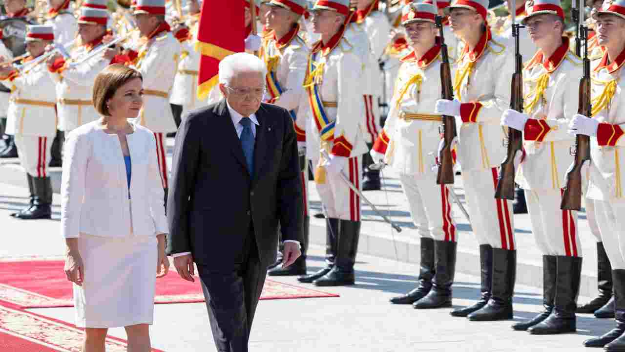 Mattarella Moldavia visita di Stato