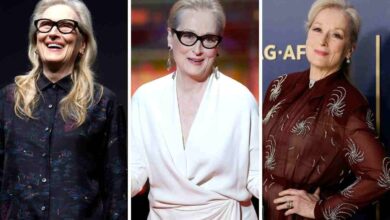 Meryl Streep look red carpet
