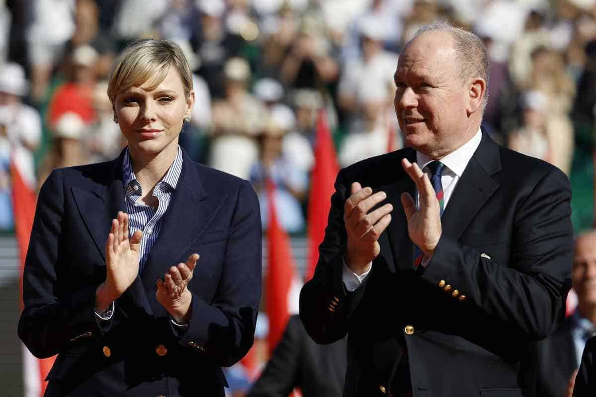 Alberto e Charlene di Monaco alle olimpiadi