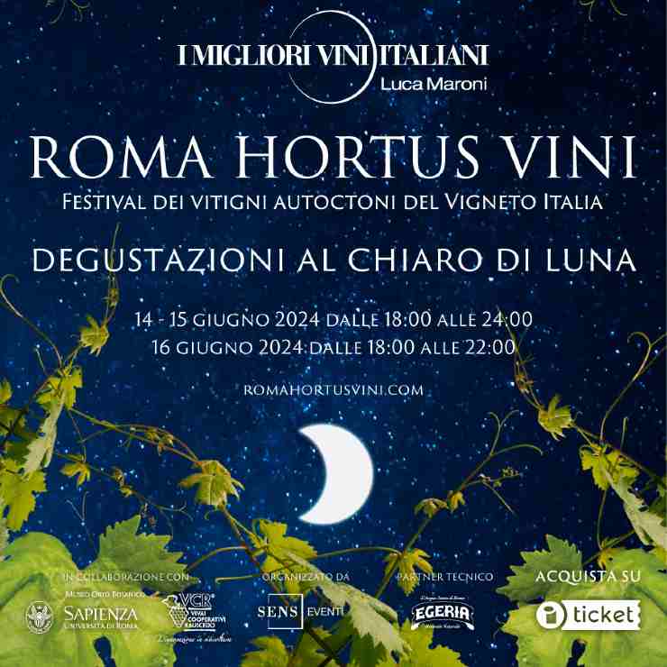 Locandina Roma Hortus Vini 2024