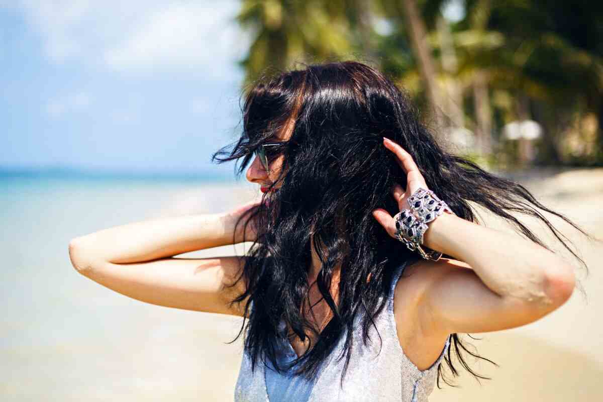 proteggere capelli sole