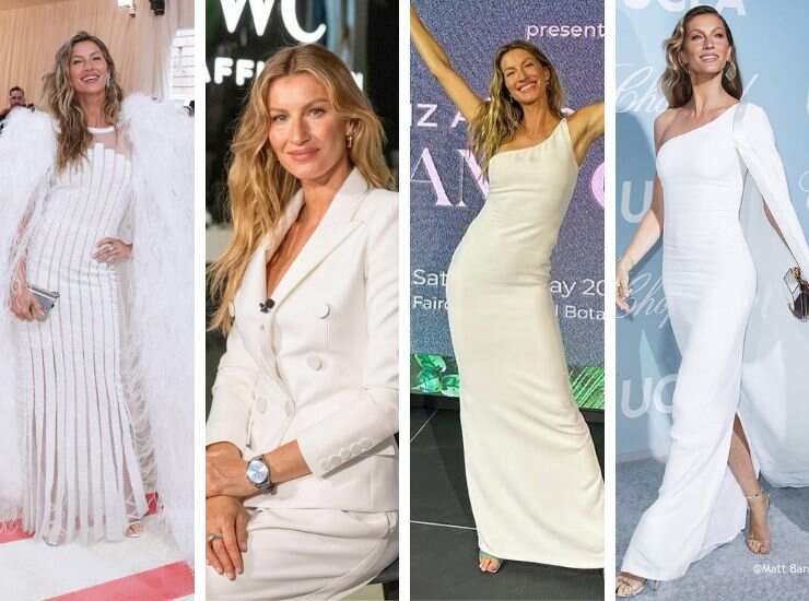 Gisele Bündchen look red carpet