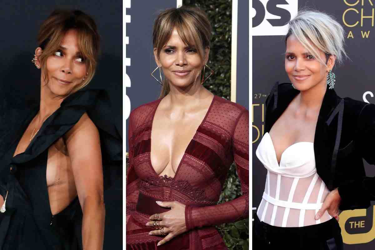 Halle Berry look red carpet