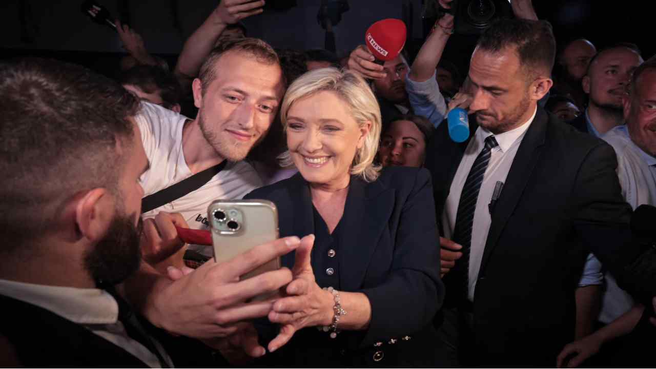 Marine Le Pen elezioni Francia