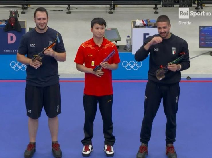 Olimpiadi tiro a segno pistola 10 metri 