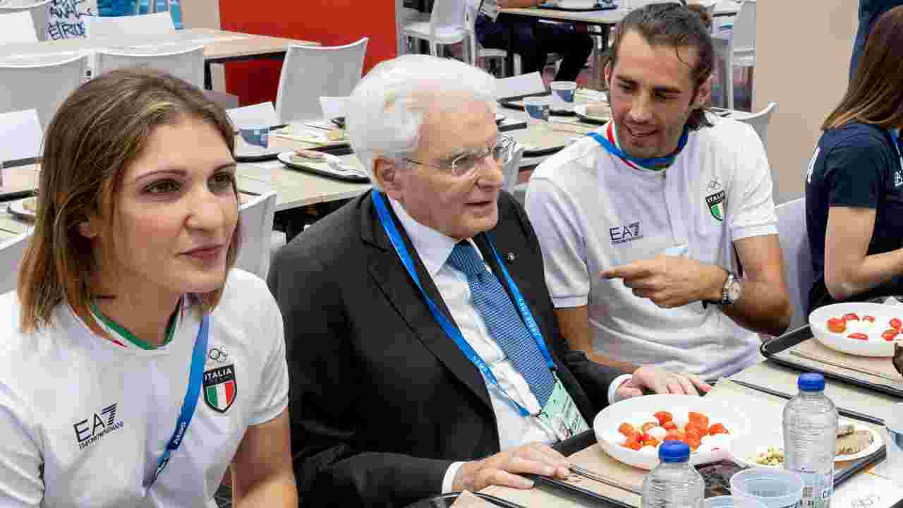 Mattarella Olimpiadi Parigi