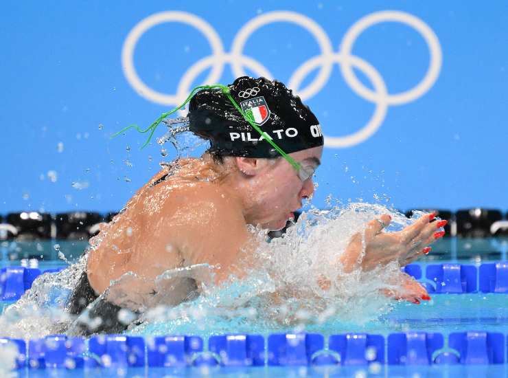 Benedetta Piato gara nuoto Olimpiadi 