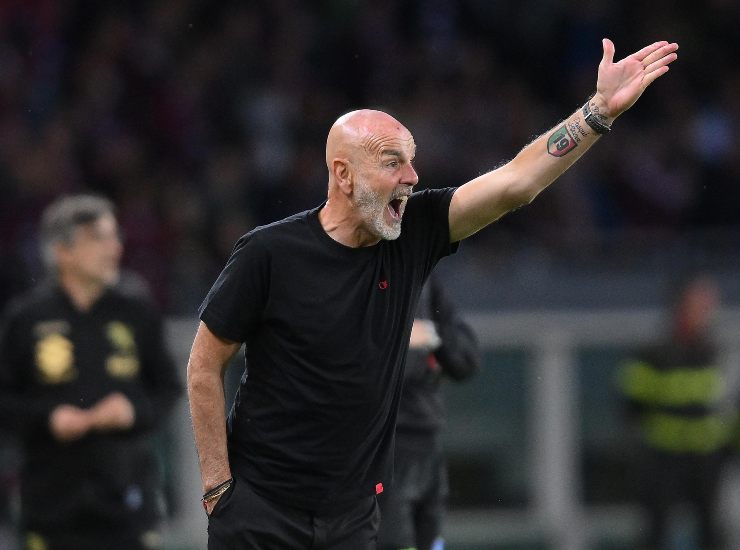 Stefano Pioli allenatore del Milan e anche di Morata 