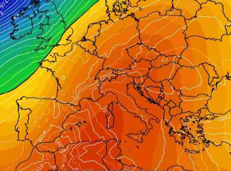 Previsioni del tempo Anticiclone Africano