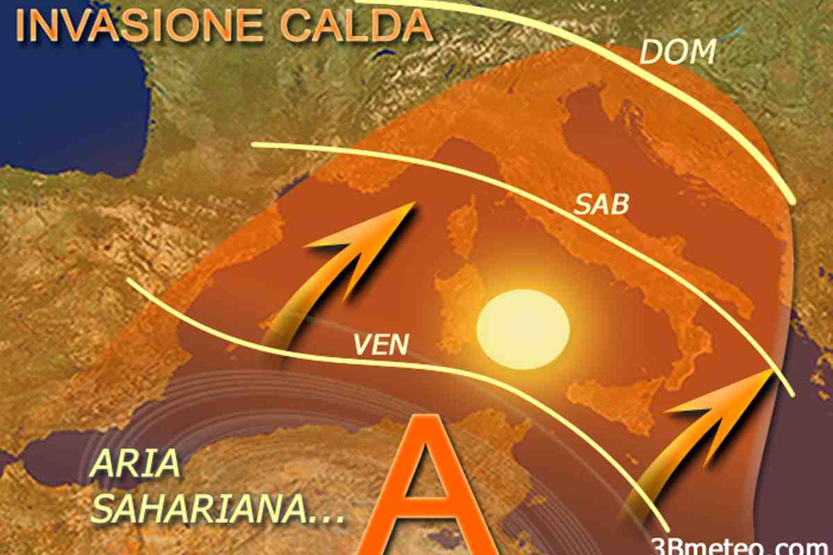 Previsioni del tempo 9-14 luglio