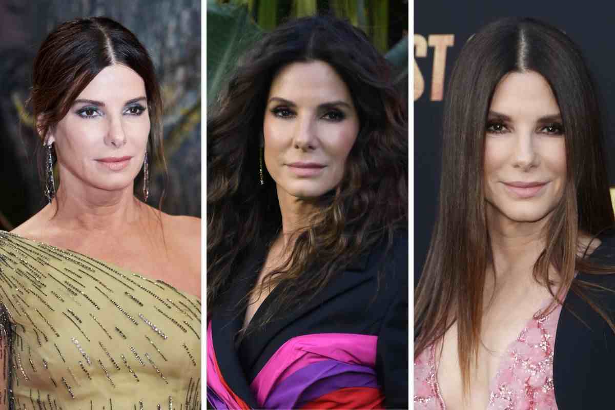 Sandra Bullock look red carpet