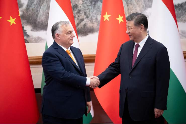 Orban e Xi Jinping