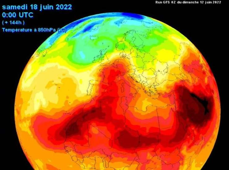 ondata calore 2022 Italia mondo 