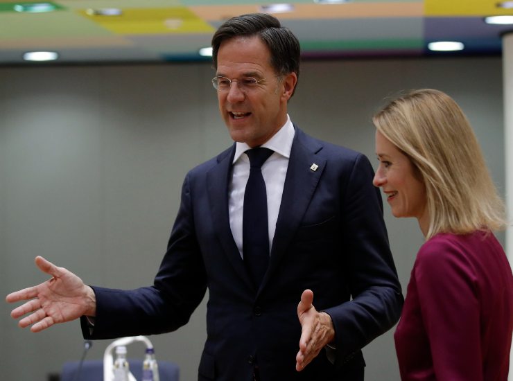 Rutte Kallas diplomazia Ue NATO