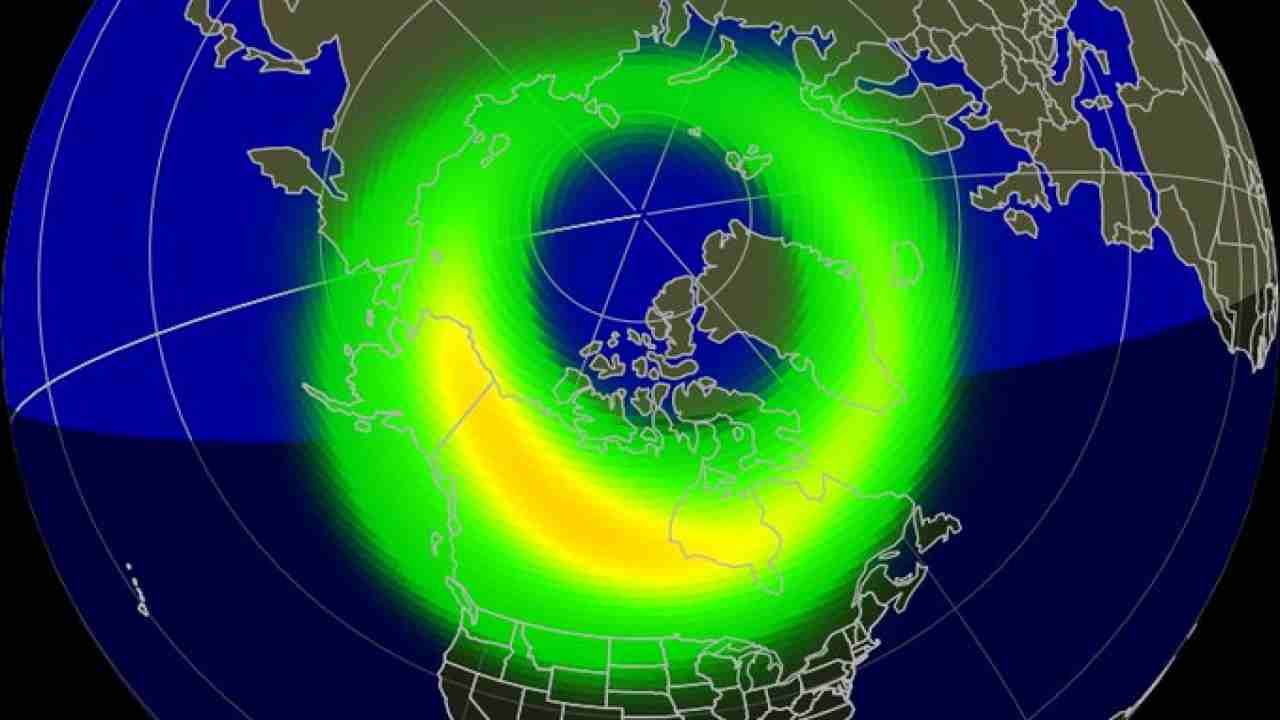 Tempeste solari America settentrionale