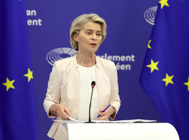 Von der Leyen Meloni voto parlamento Ue 