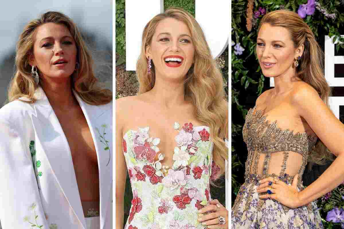 Blake Lively look red carpet