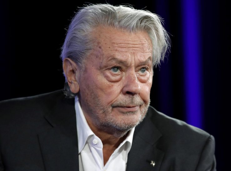 Alain Delon nel 2019 