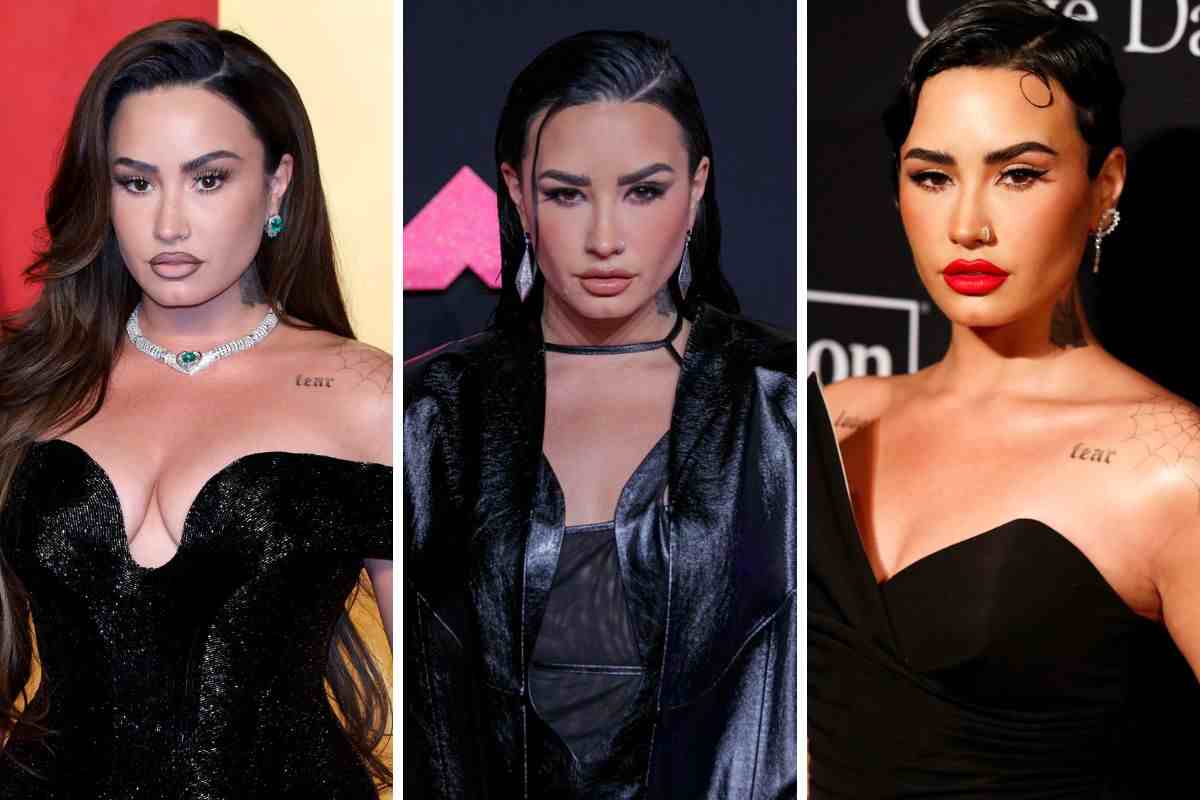 Demi Lovato look red carpet