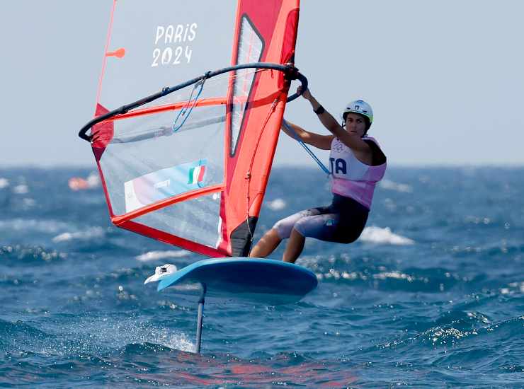 Windsurf Maggetti medaglia d'oro olimpiadi Parigi 2024