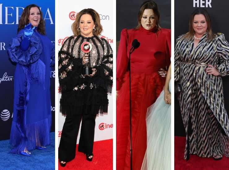 Melissa McCarthy look red carpet