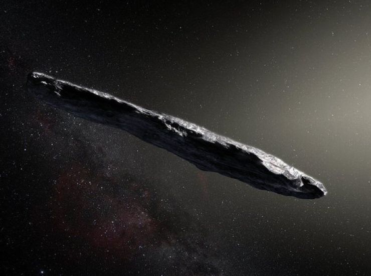  Oumuamua, oggetto misterioso Via Lattea