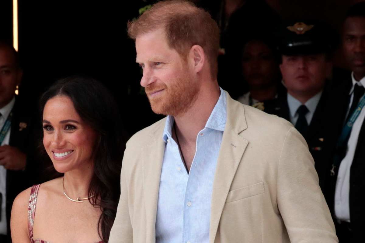 Harry e Meghan Markle in Colombia