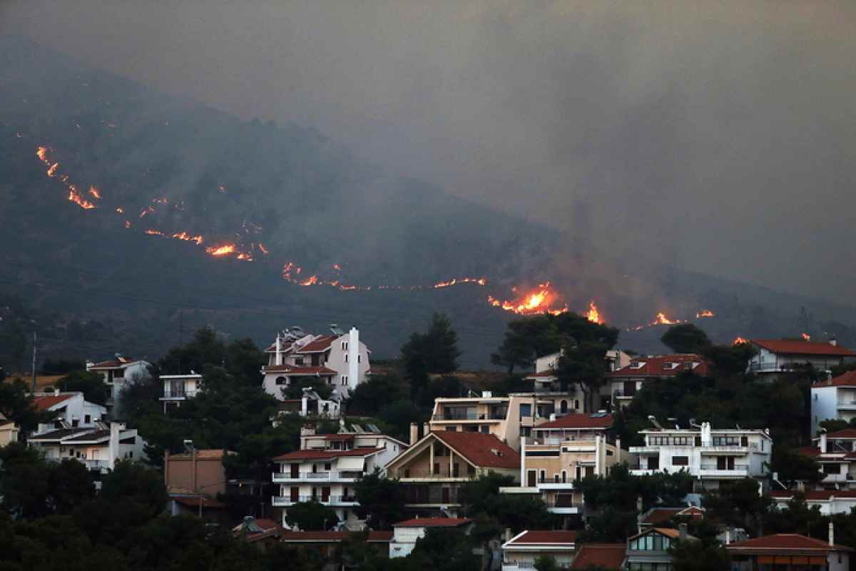 Grecia incendi