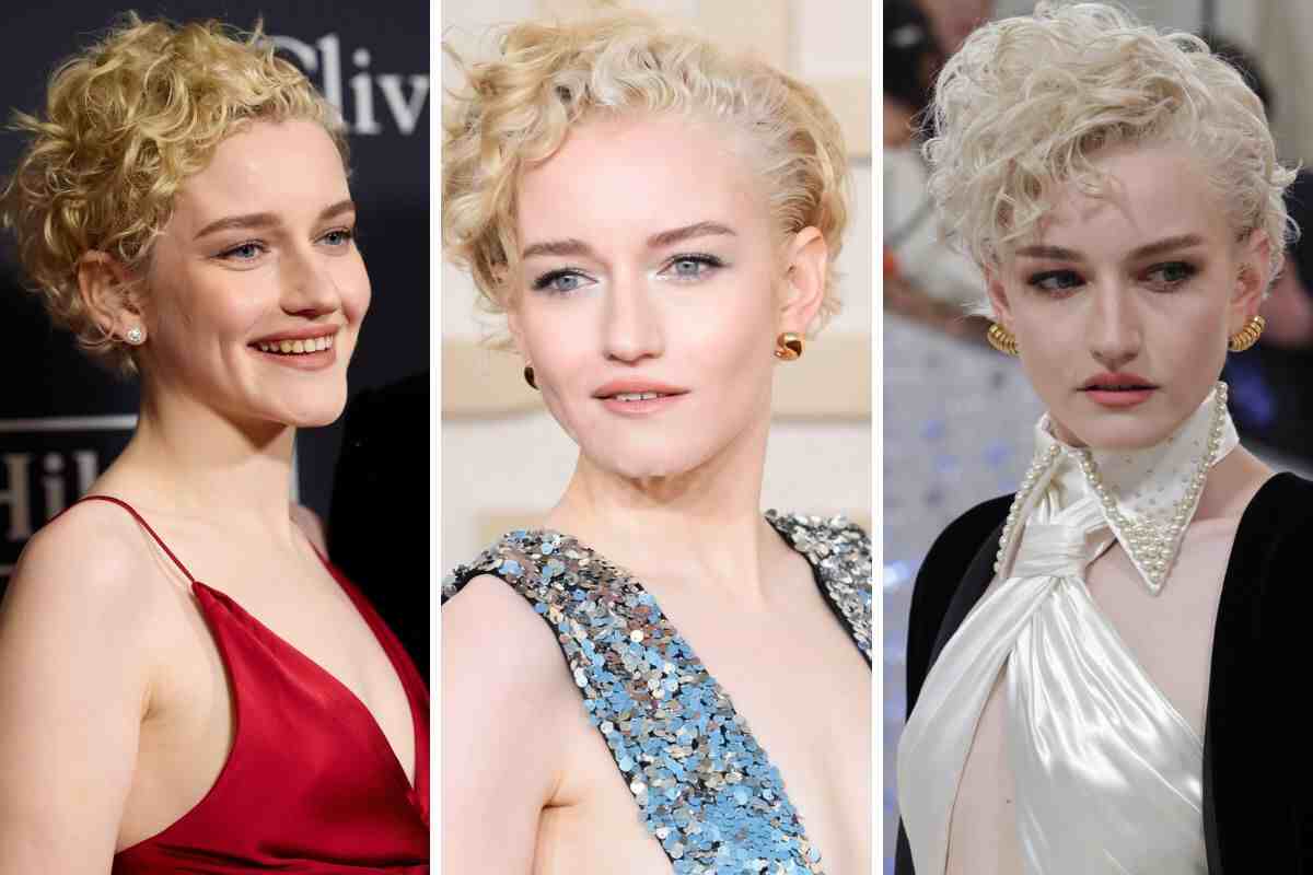 Julia Garner look red carpet