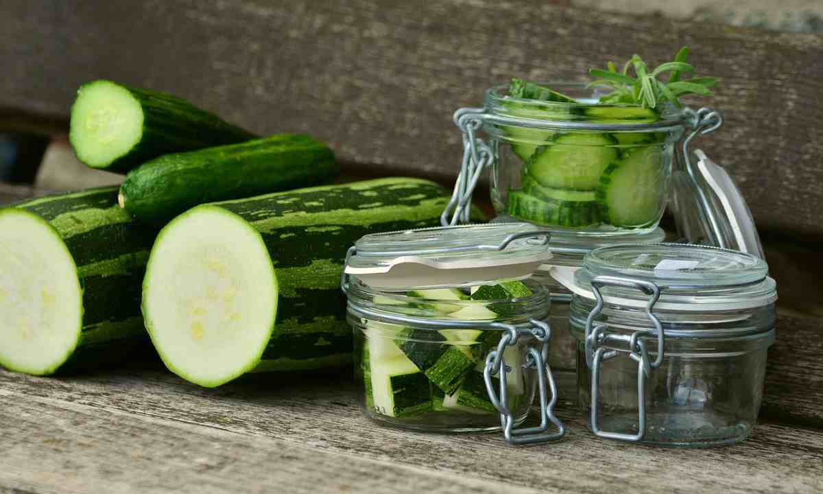 Zucchine fresche