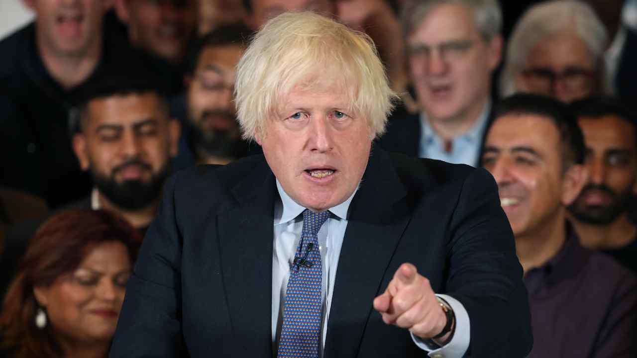 Boris Johnson ex primo ministro britannico