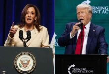 Kamala Harris e Donald Trump