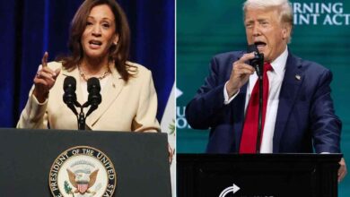 Kamala Harris e Donald Trump