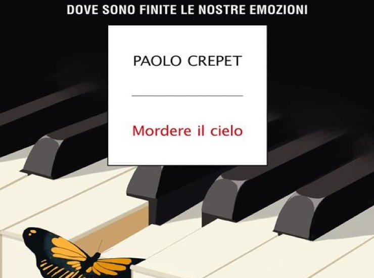 Paolo Crepet, copertina ultimo libro "Mordere il cielo" (Mondadori) 