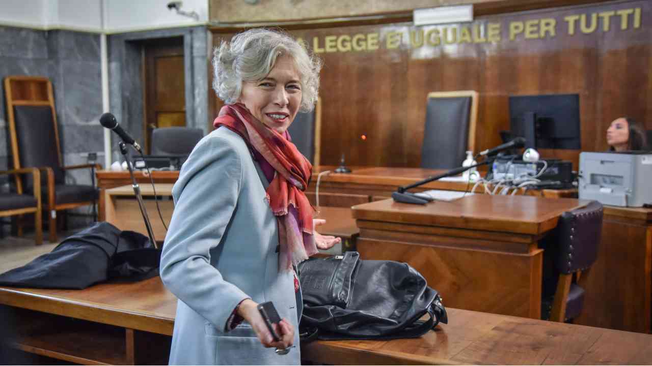 Irene Pivetti in tribunale a Milano