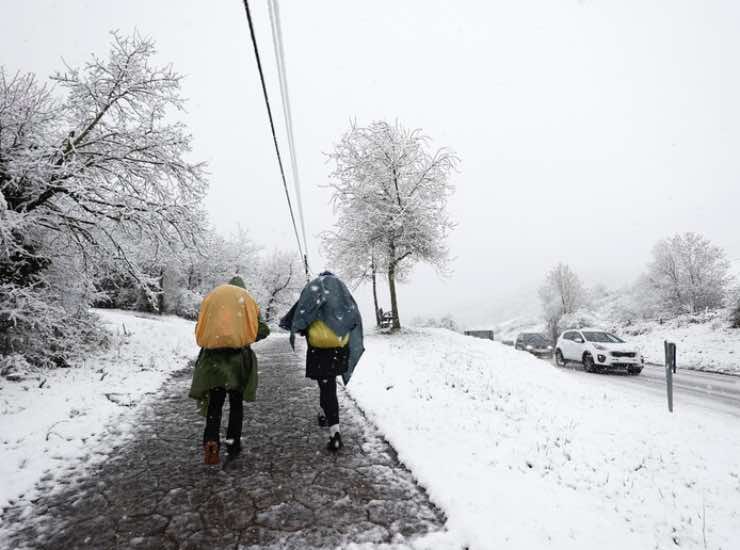 Temporale di neve