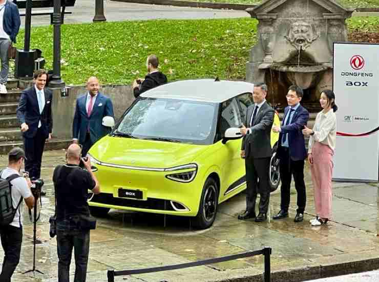 Auto elettriche novita da Dongfeng al Salone di Torino