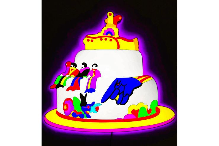 Beatles cake