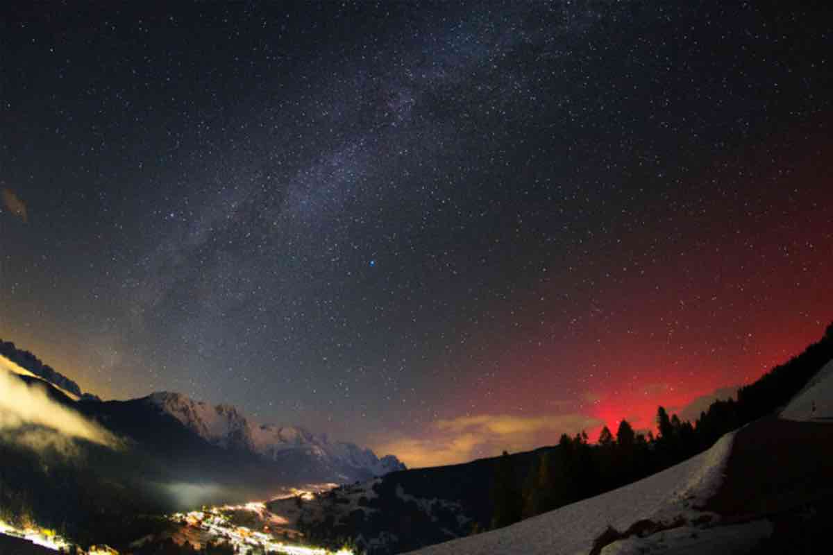 Spettacolo dell’aurora boreale in Italia l’11 ottobre 2024