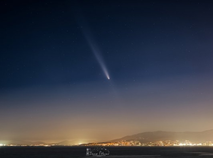 Cometa C23 ottobre in Italia 