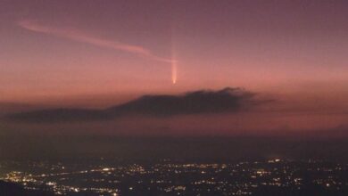 Cometa cielo Italia visibile a ottobre