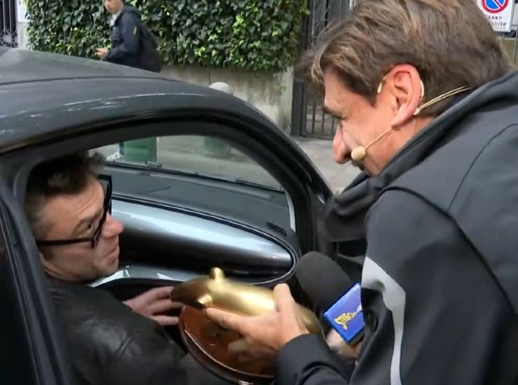 Fedez e Valerio Staffelli Tapiro d'Oro