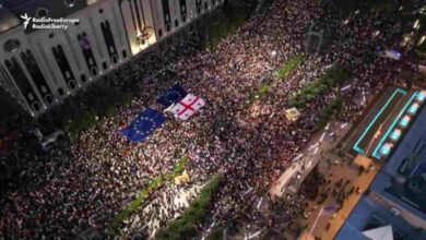 Georgia proteste in piazza dopo le elezioni