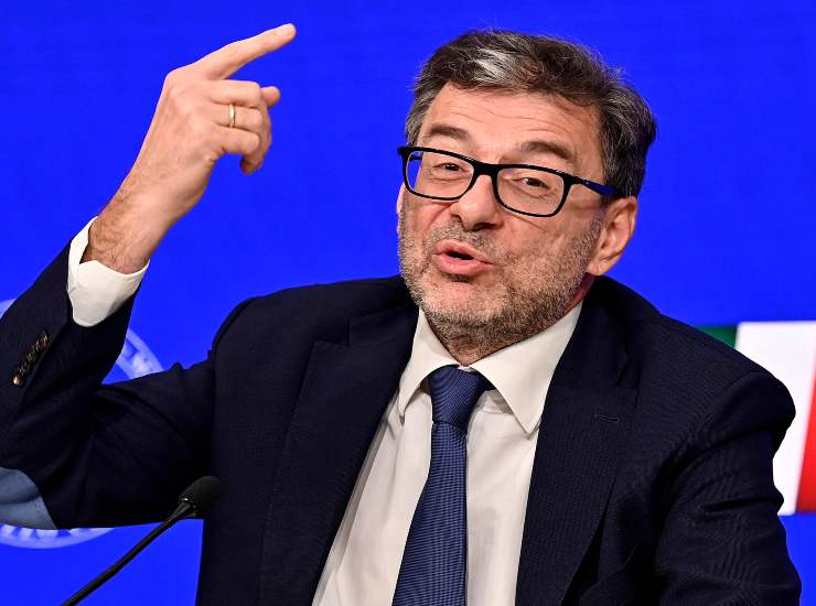 BTP ministro Giorgetti 