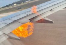 Aereo Ryanair Brindisi incendio