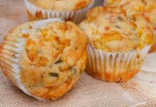 Ricetta muffin salati alla boscaiola