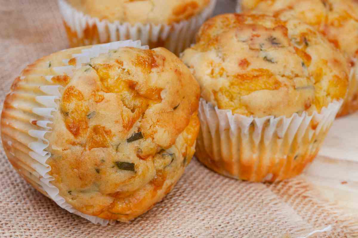 Ricetta muffin salati alla boscaiola