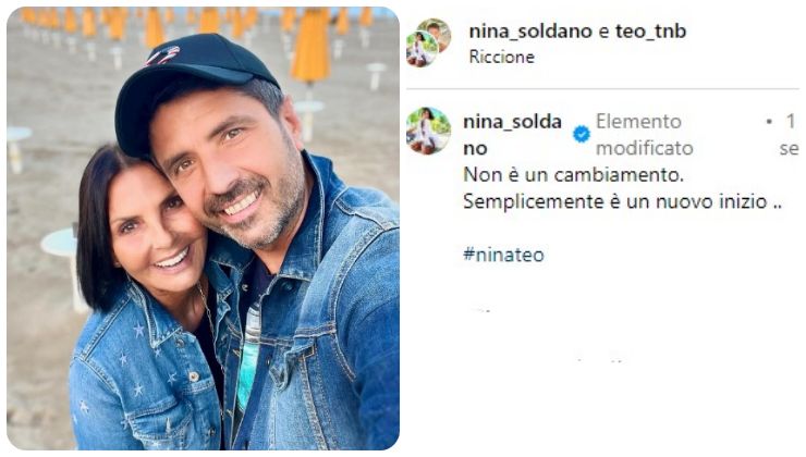  l'attrice di un Posto al Sole felice insieme a lui